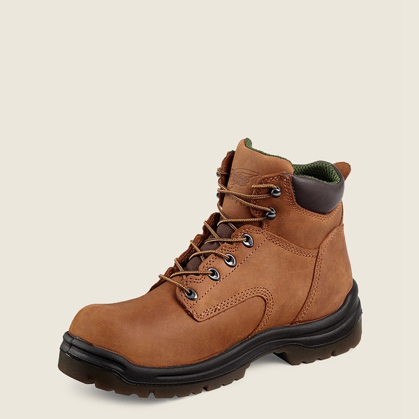 Red Wing Safety Bot Erkek - King Toe® - 6-Inch Toe - Kahverengi - 23VSMFCPB